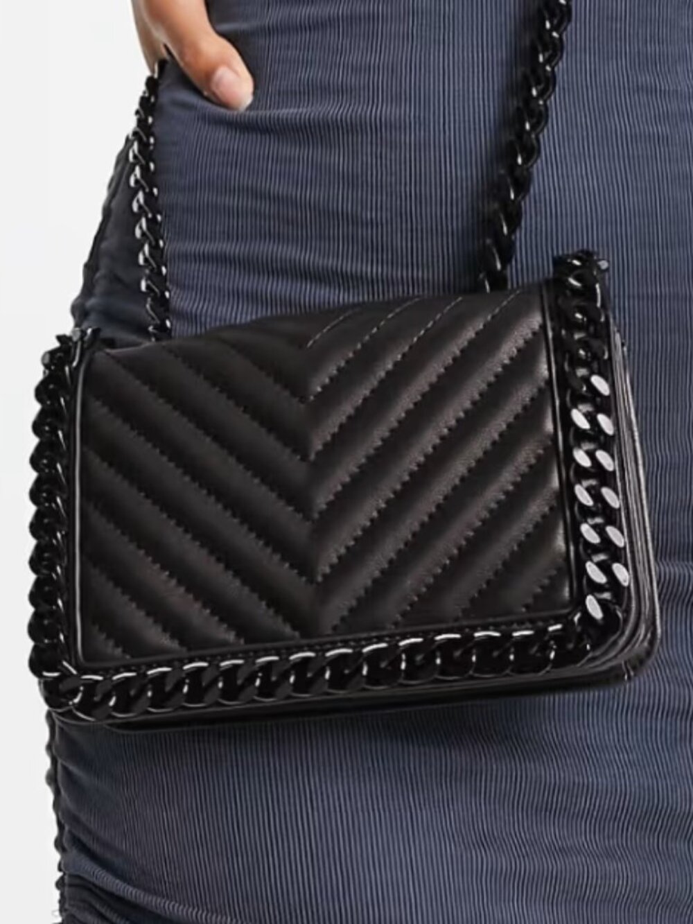 NWT ALDO Mini Greenwald Quilted Chain Crossbody